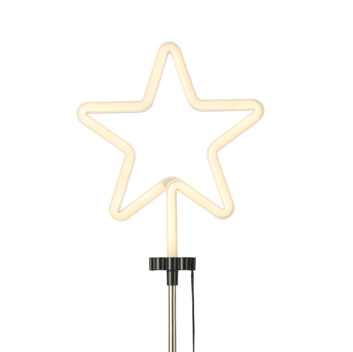 Neonstjerne med 87 LED 19 cm